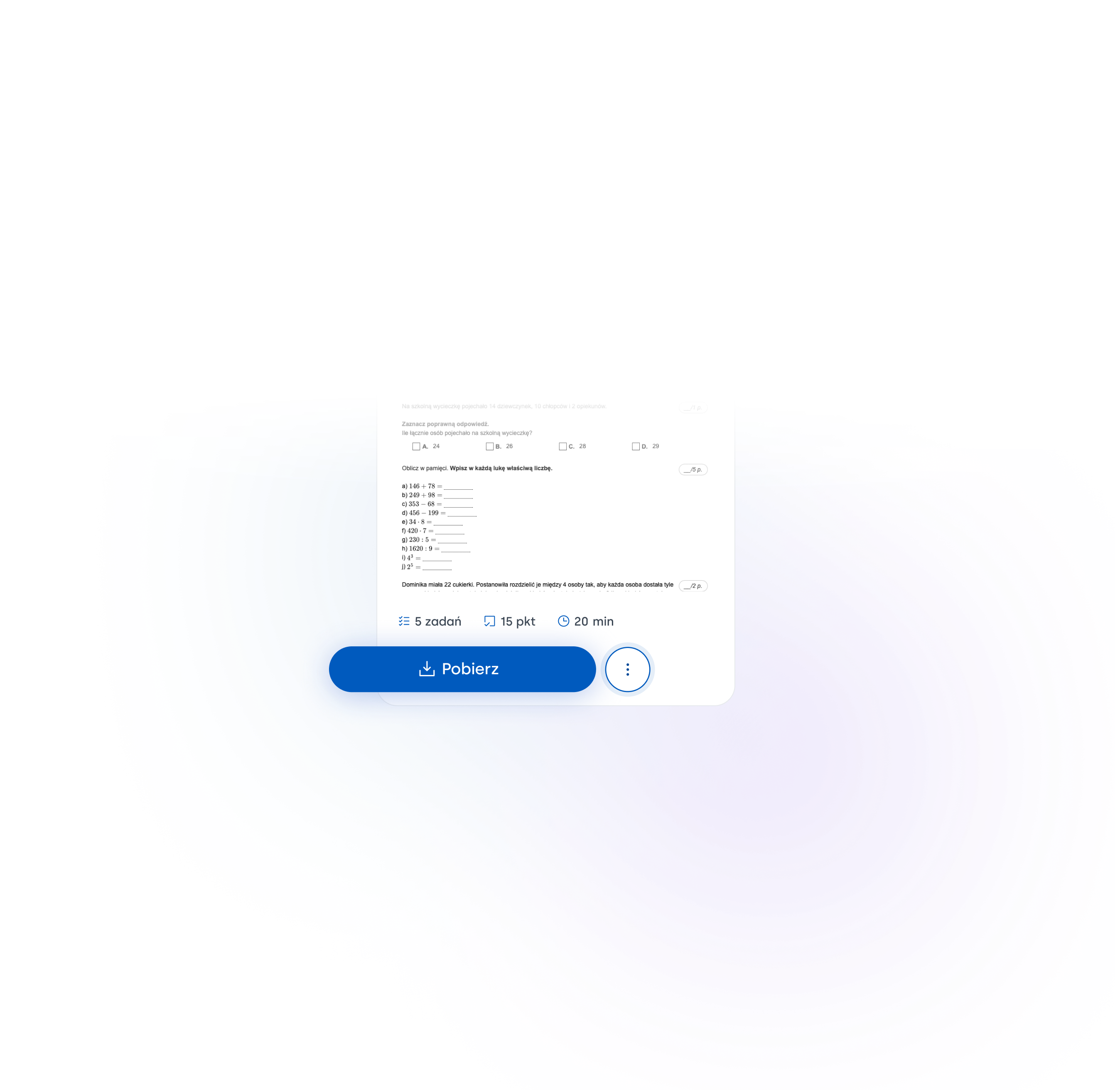 Pobranie i zapisanie