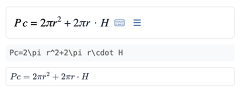 Edytor wzorów matematycznych