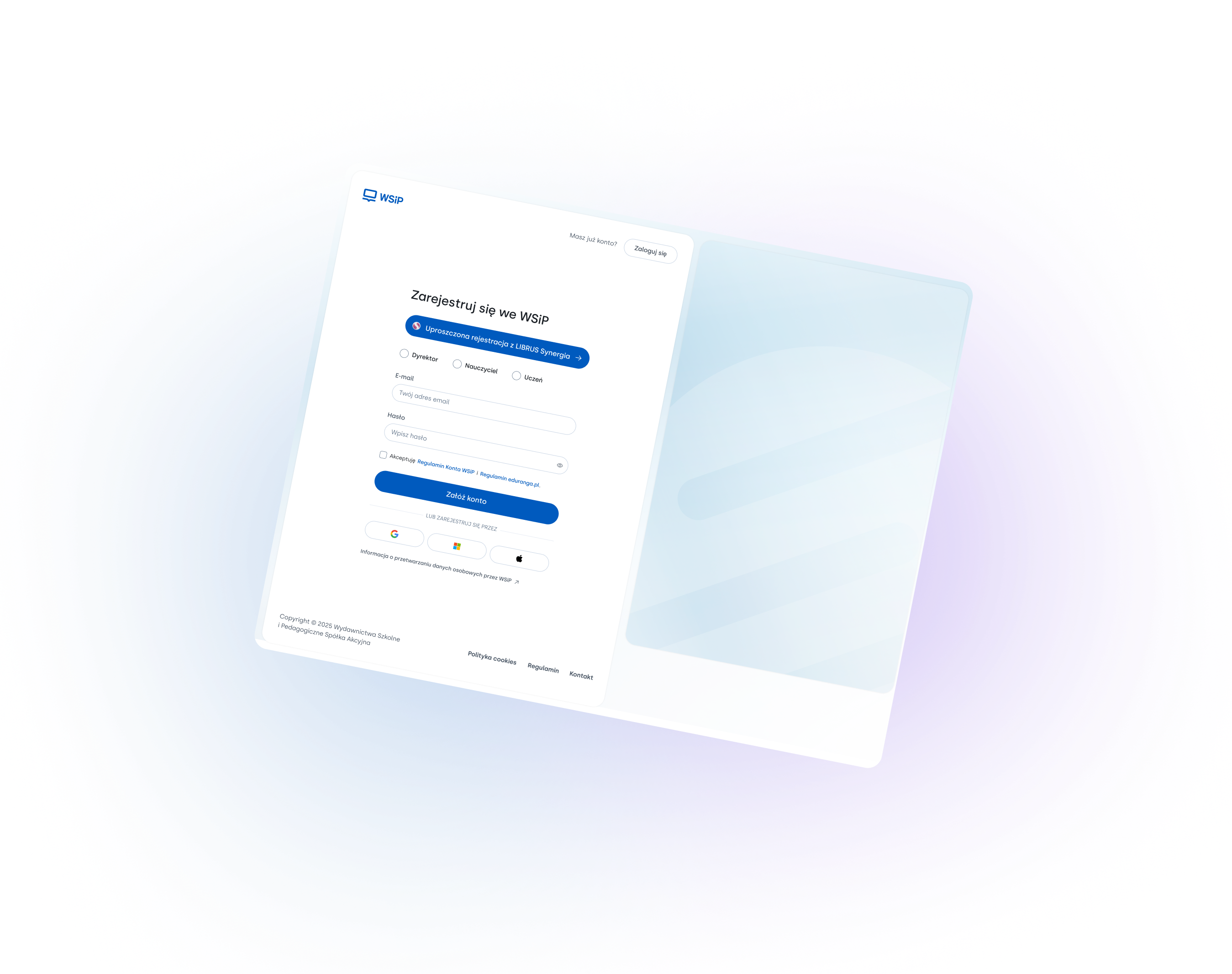 Skorzystaj z uproszczonej rejestracji