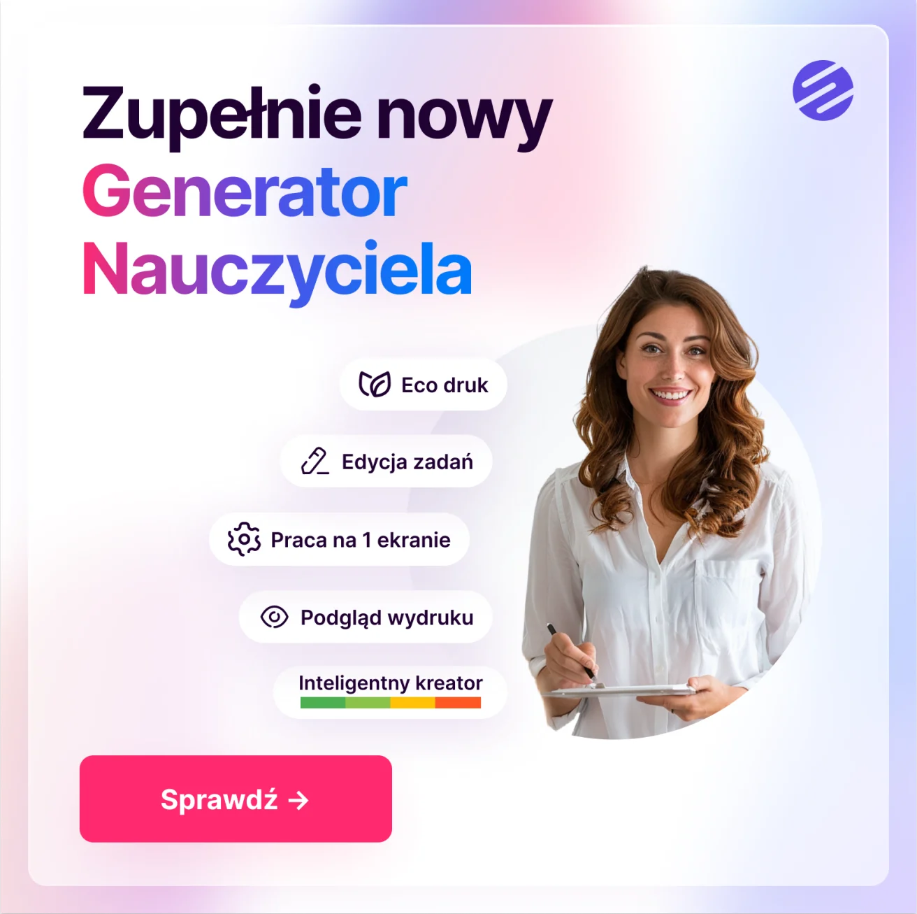 Zupełnie nowy Generator Nauczyciela