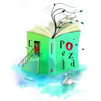 poezja, książka, łabędź