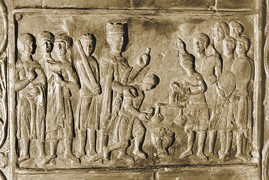 płaskorzeźba, średniowiecze