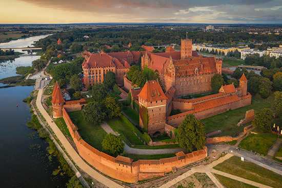 malbork, architektura